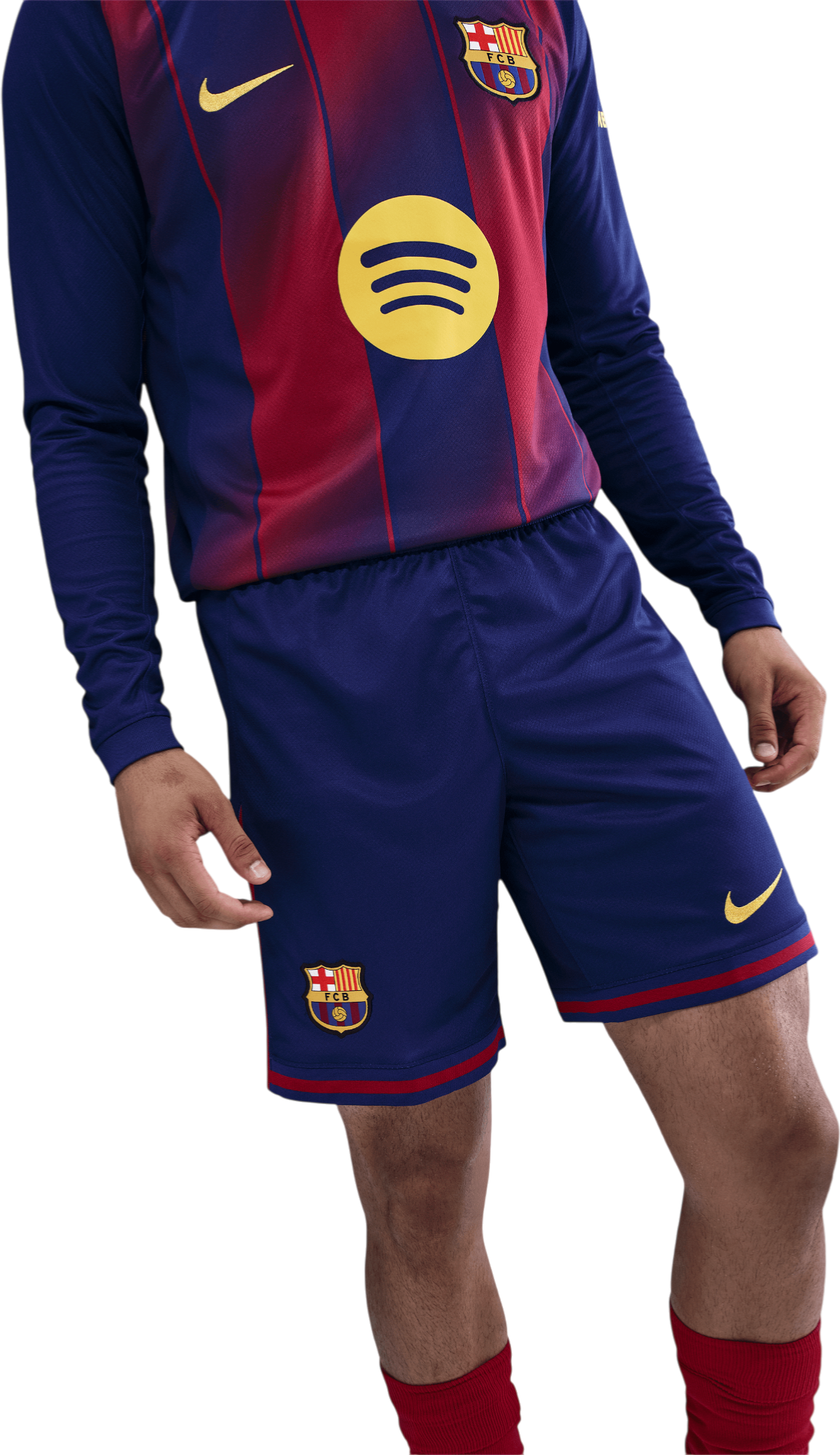 Pánské fotbalové kraťasy Nike Dri-FIT FC Barcelona 2025/26, domácí