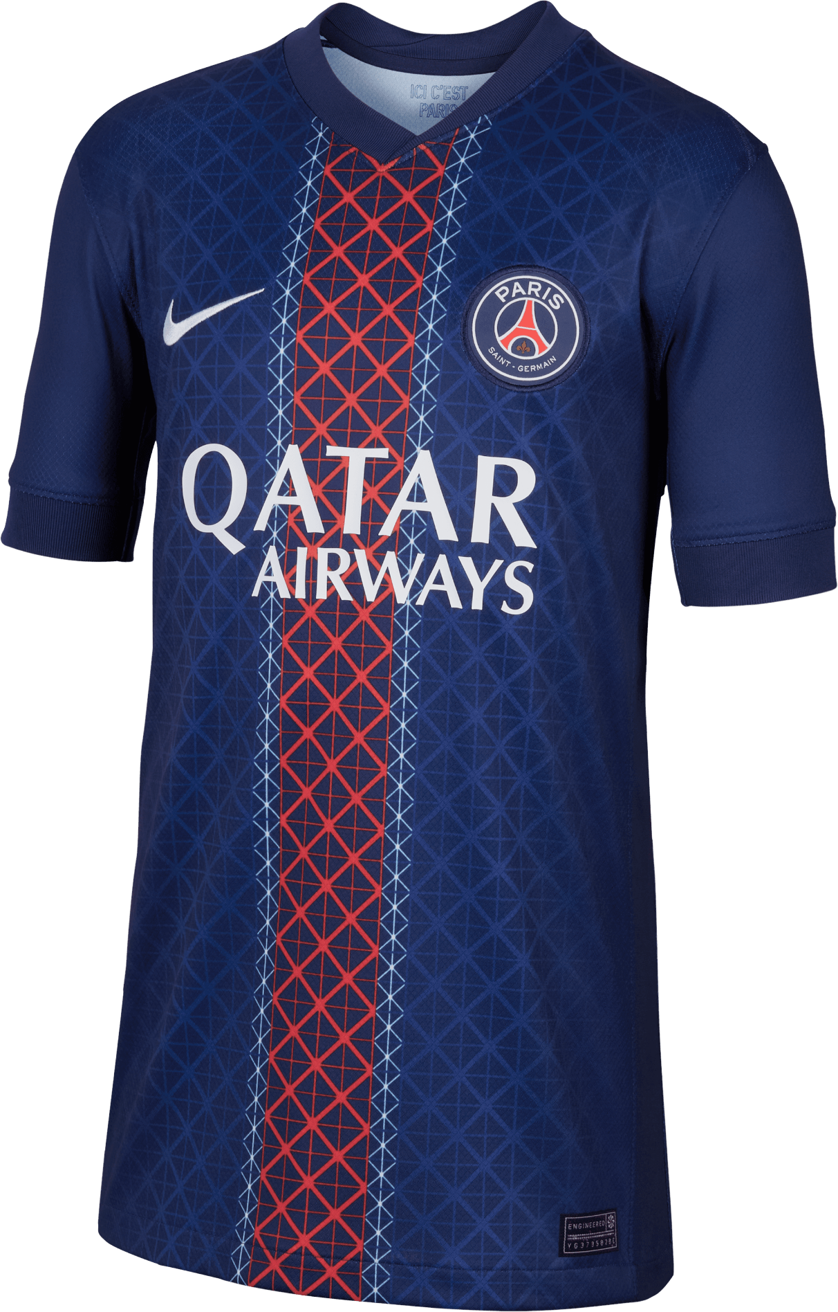 Bluza Nike Dri-FIT Paris Saint-Germain Stadium Home Jersey 2025/26 Kids