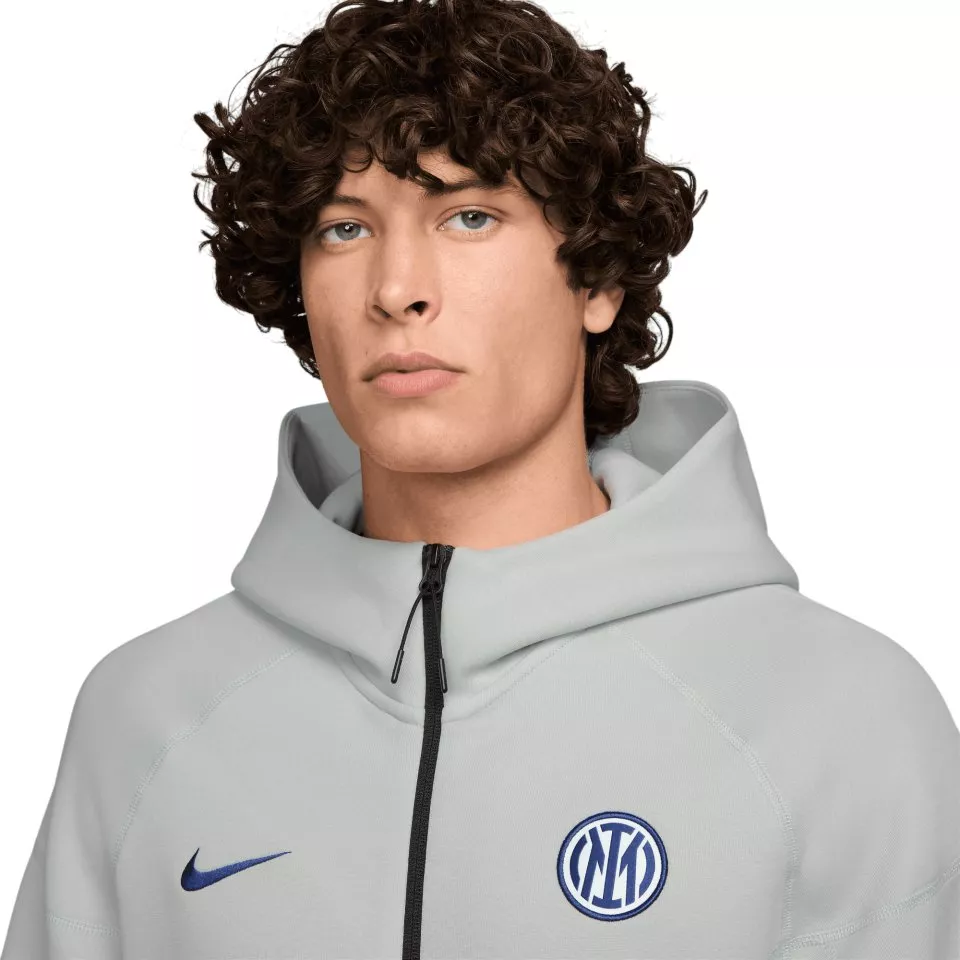 Hooded sweatshirt Nike INTER M NK TCH FLC FZ WR HDY