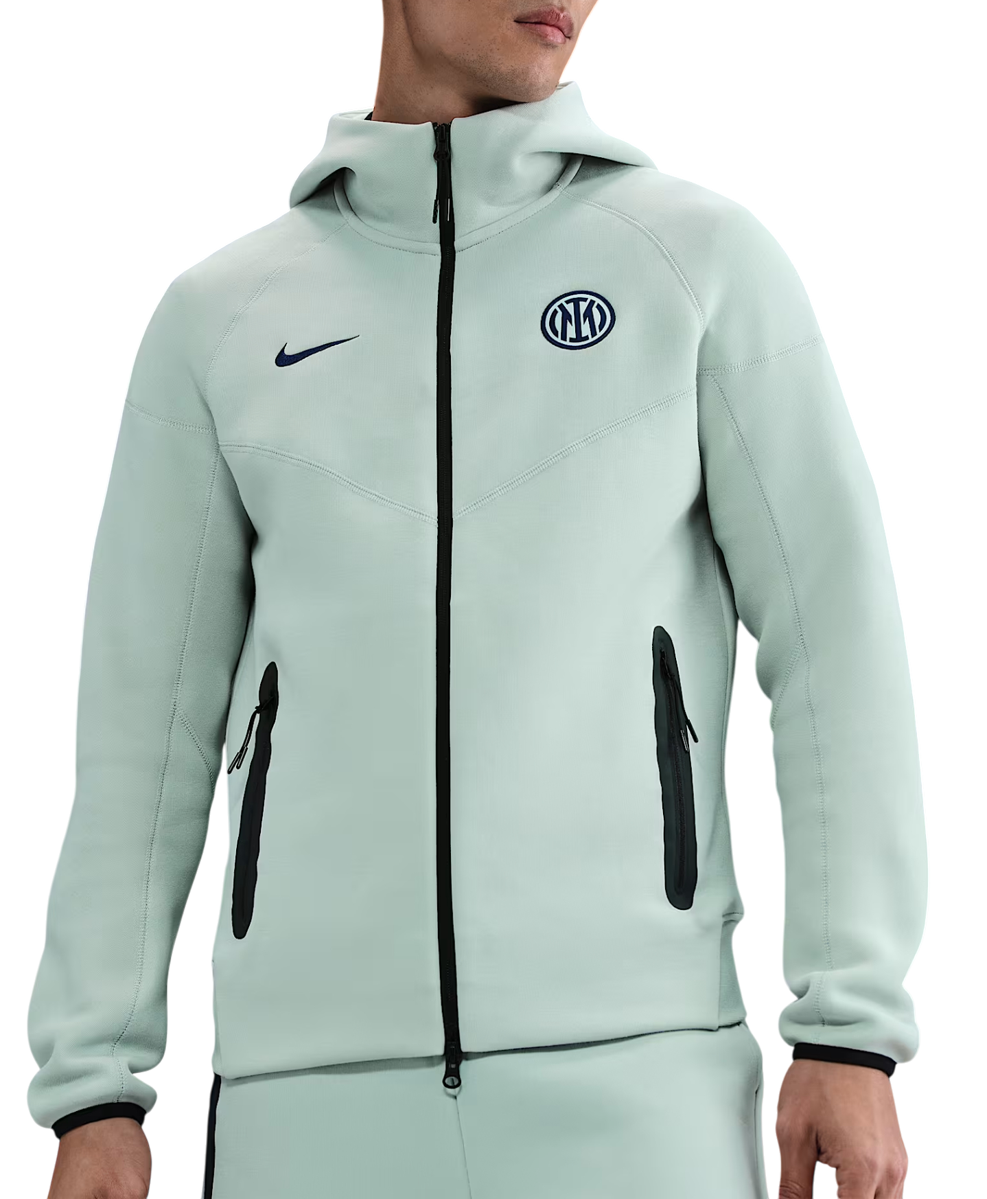 Majica s kapuljačom Nike INTER M NK TCH FLC FZ WR HDY