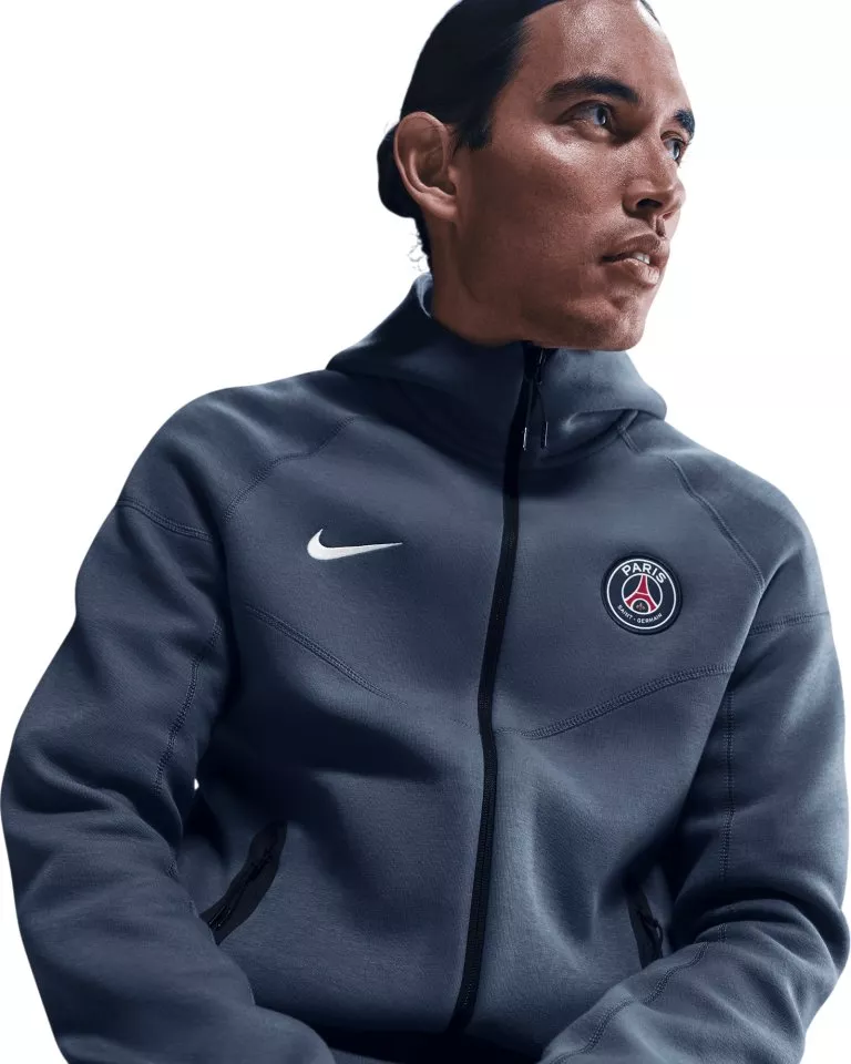 Nike PSG M NK TCH FLC FZ WR HDY 2025/26 Kapucnis melegítő felsők