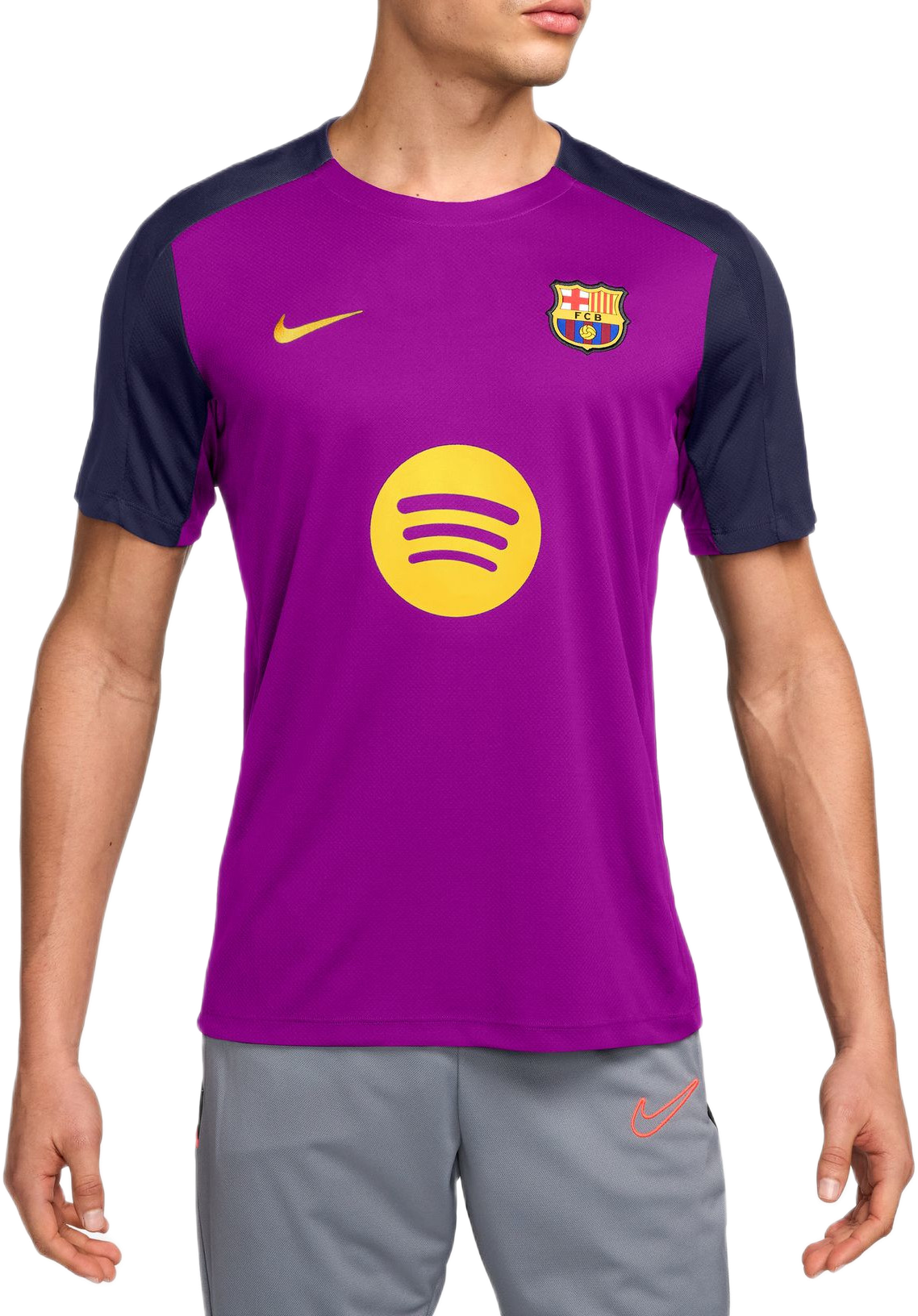 Pánské fotbalové tričko s krátkým rukávem Nike Dri-FIT FC Barcelona Strike 2025/26