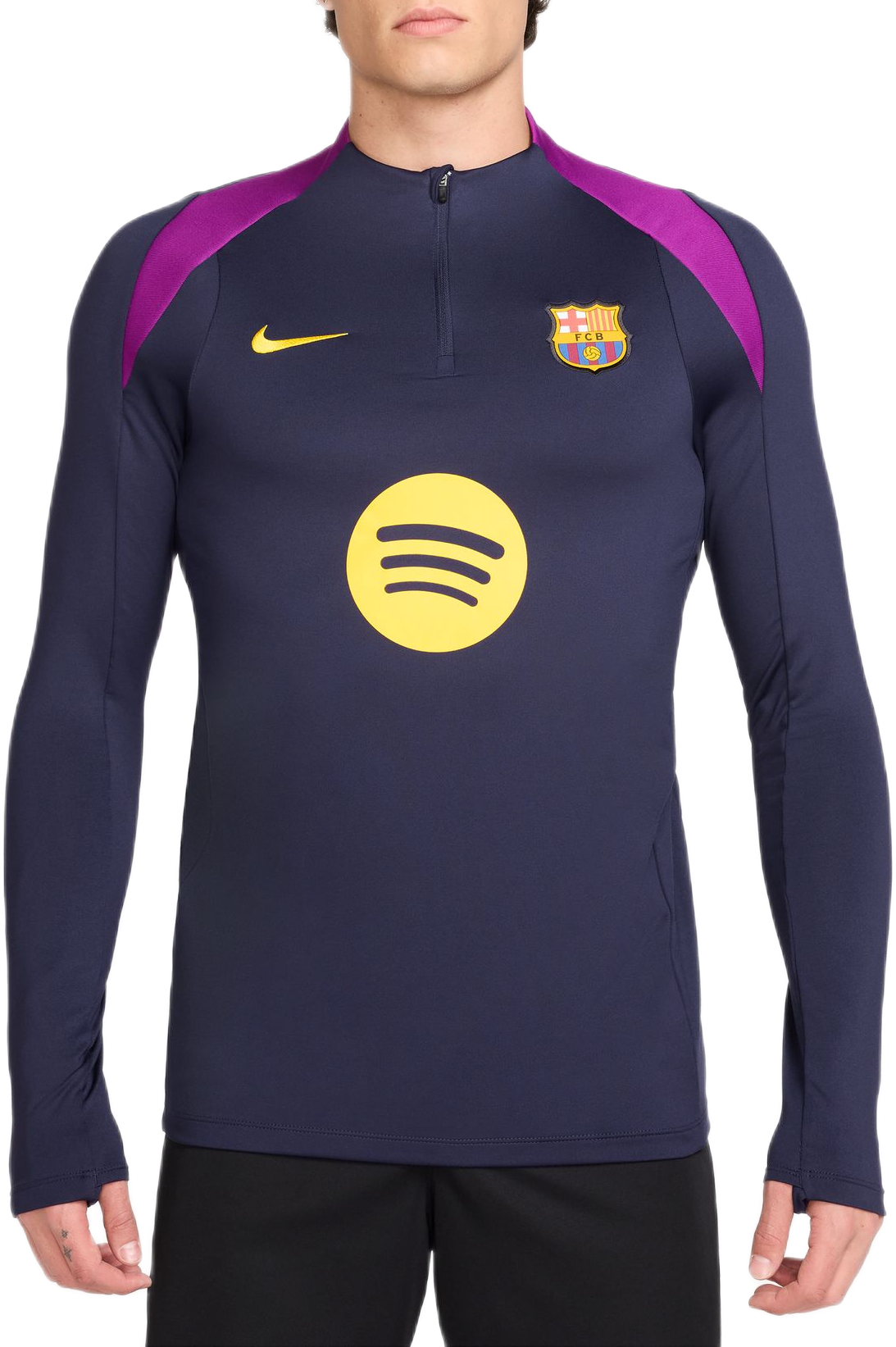Långärmad T-shirt Nike FCB M NK DF STRK DRILL TOP K 2025/26