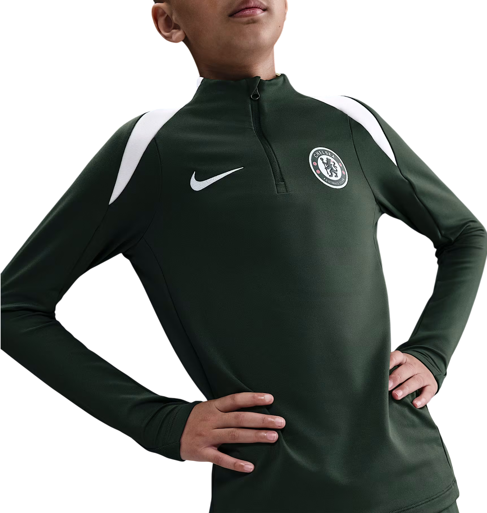 Tricou cu maneca lunga Nike Chelsea FC Strike Drill Top Kids