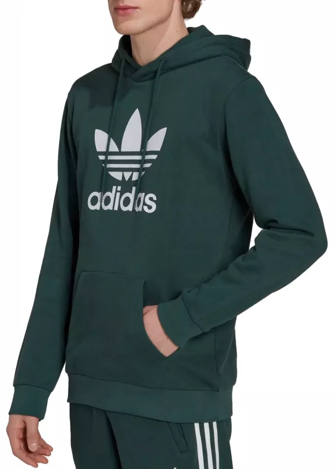 Sweatshirt med huva adidas Originals Trefoil