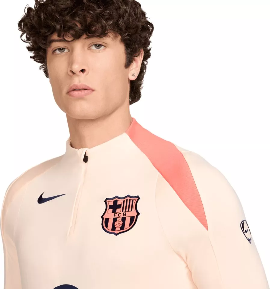 Majica z dolgimi rokavi Nike Dri-FIT FC Barcelona Total 90 Strike Soccer Knit Drill Top 2025/26