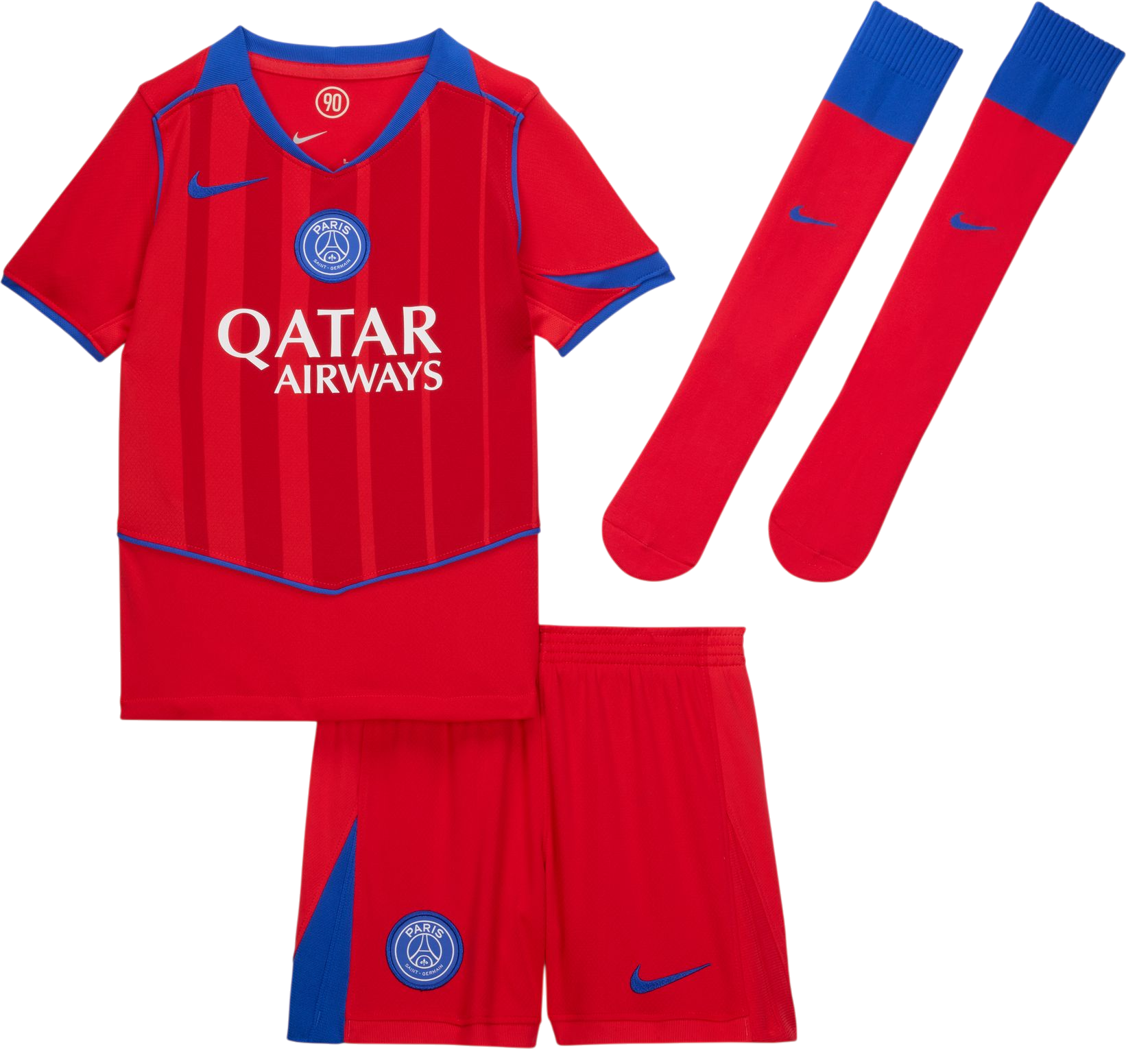Nike Dri-FIT Paris Saint-Germain Stadium 3rd Jersey Set 2025/26 Little Kids
