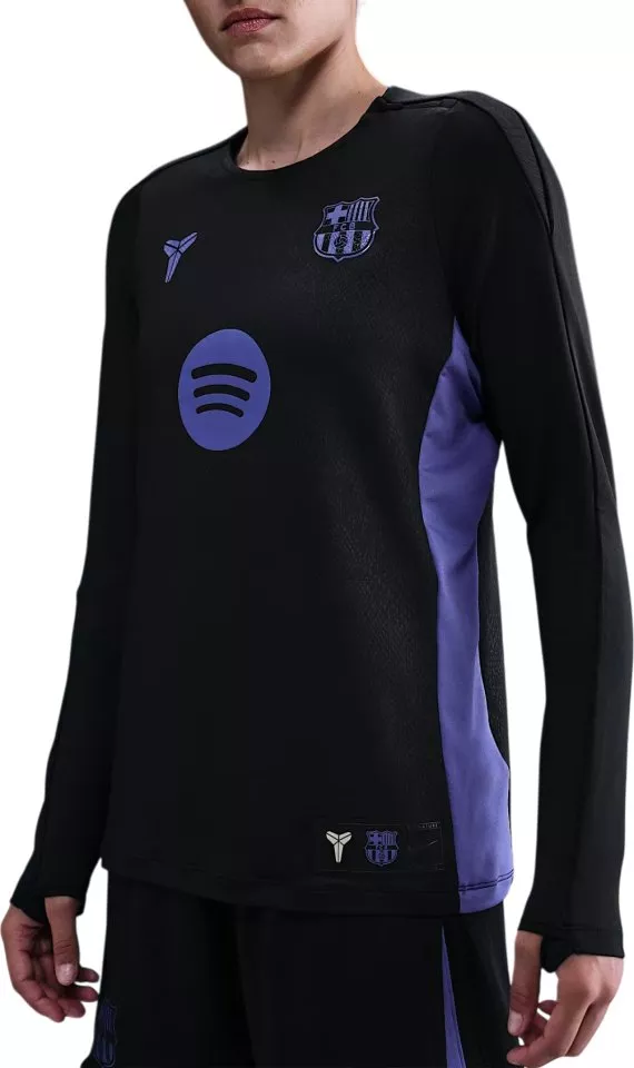 Majica z dolgimi rokavi Nike x Kobe Dri-FIT FC Barcelona Strike Pre-Match Drill Top 2025/26 Women