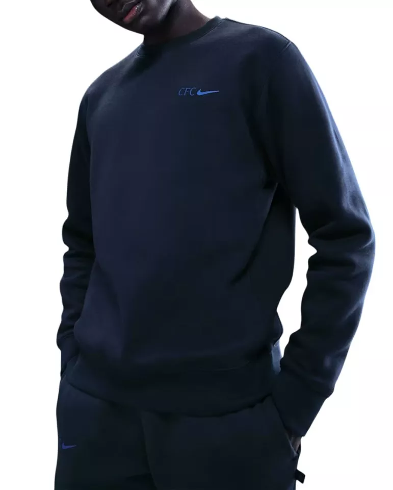 Pánská mikina s kulatým výstřihem Nike Football Chelsea FC Club