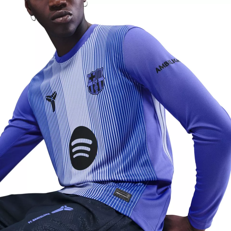 Dres z dolgimi rokavi Nike x Kobe Dri-FIT FC Barcelona Stadium Away Long Sleeve Goalkeeper Jersey 2025/26