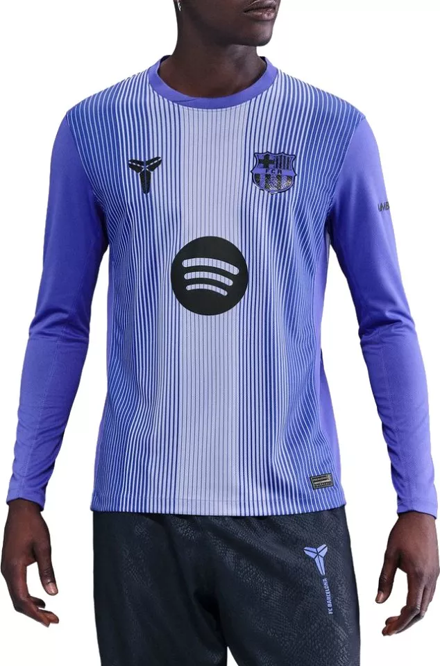 Dres z dolgimi rokavi Nike x Kobe Dri-FIT FC Barcelona Stadium Away Long Sleeve Goalkeeper Jersey 2025/26
