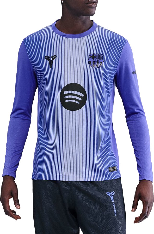 Dres z dolgimi rokavi Nike x Kobe Dri-FIT FC Barcelona Stadium Away Long Sleeve Goalkeeper Jersey 2025/26
