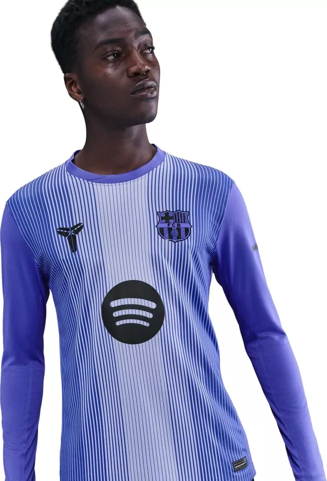 Dres z dolgimi rokavi Nike x Kobe Dri-FIT FC Barcelona Stadium Away Long Sleeve Goalkeeper Jersey 2025/26