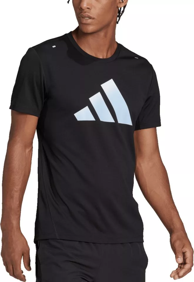 adidas RUN ICONS 3 BAR Rövid ujjú póló