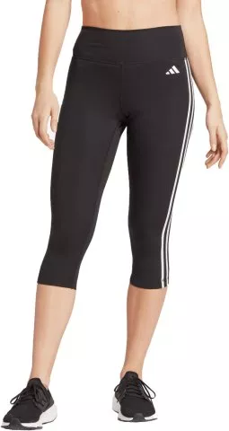 Train Essentials 3-Stripes High-Waisted 3/4