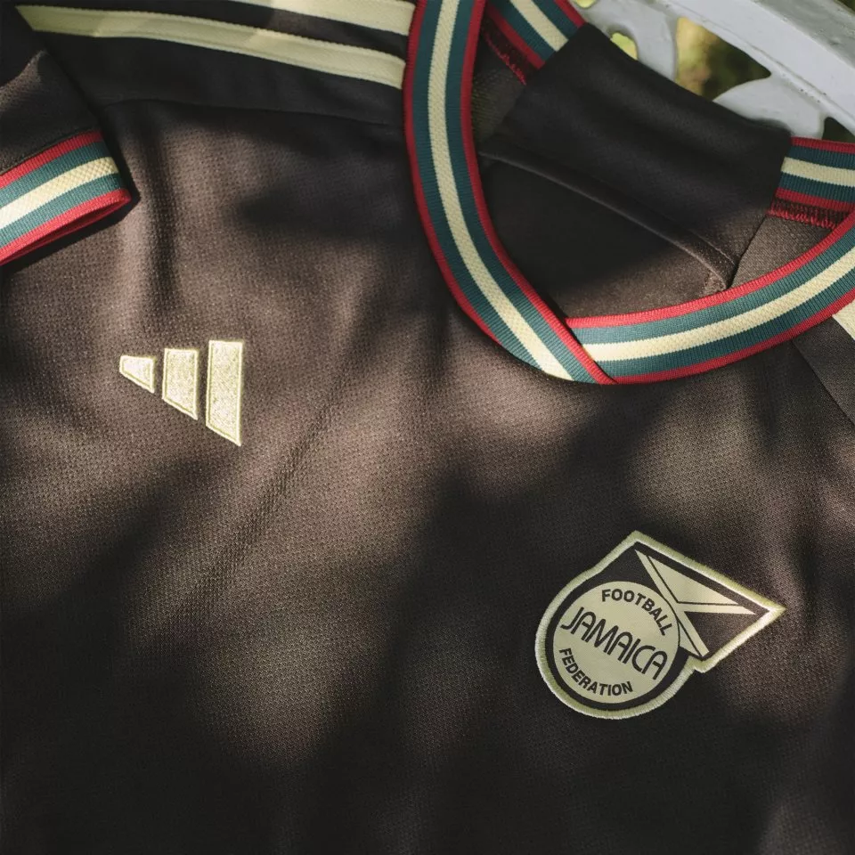 Dámský fotbalový dres s krátkým rukávem adidas Jamajka 2023, hostující