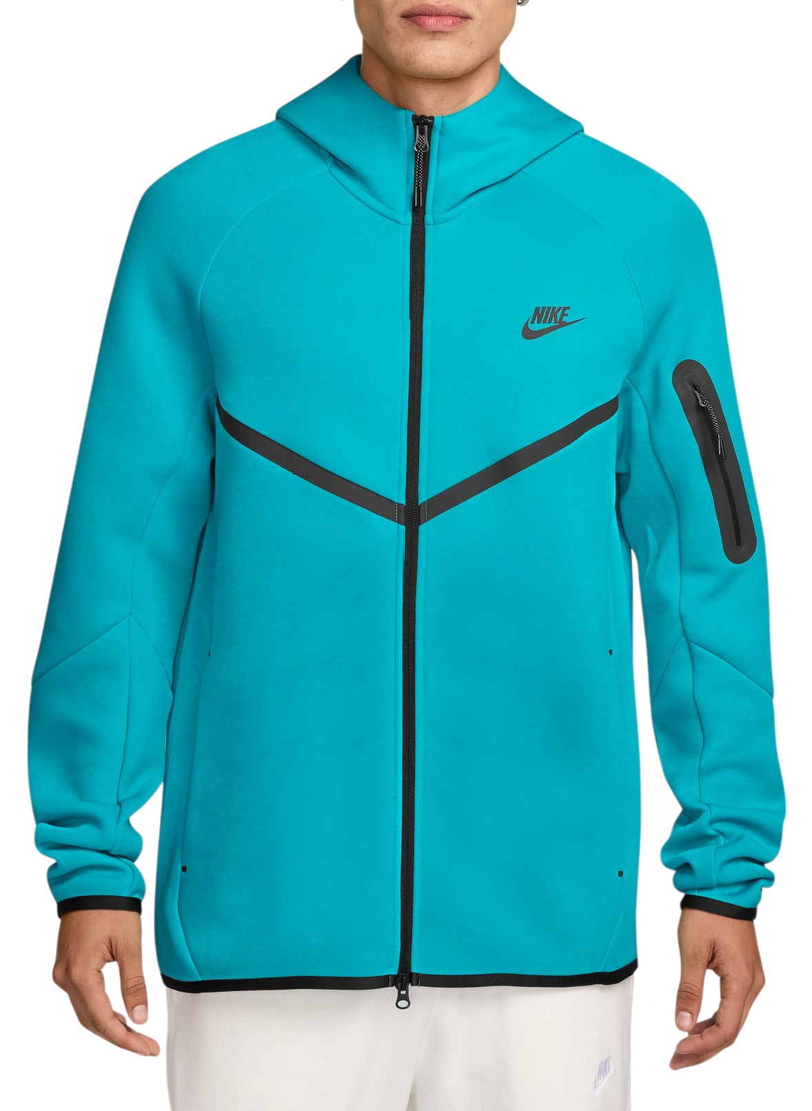 Pánská fleecová mikina s kapucí Nike Tech Windrunner