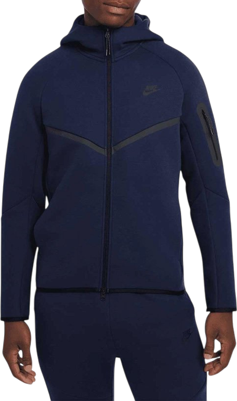 Sweatshirt med huva Nike Tech Fleece Full-Zip Windrunner Hoody