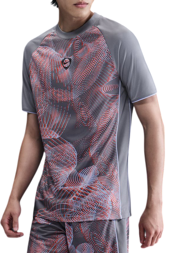 Tricou cu maneca lunga Nike Dri-FIT Academy+ All Over Print Training Shirt