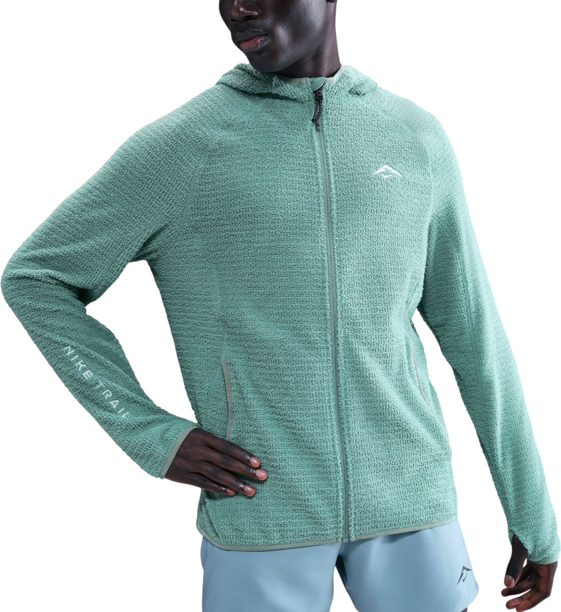 Jakke med hætte Nike Trail