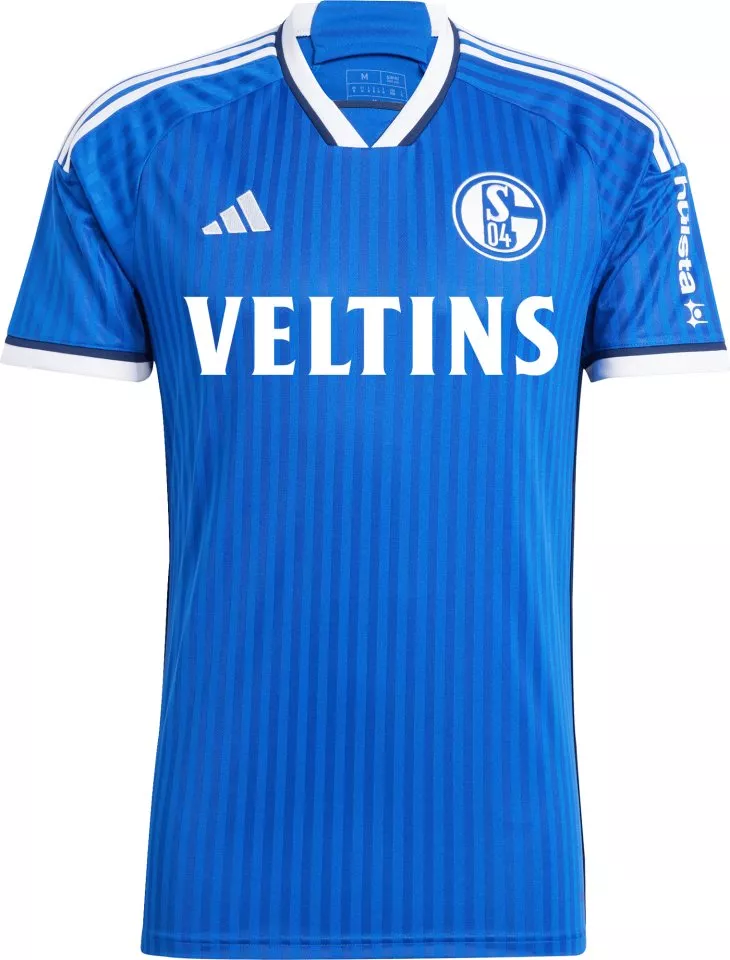 Bluza adidas FC Schalke 04 t Blanko Blau