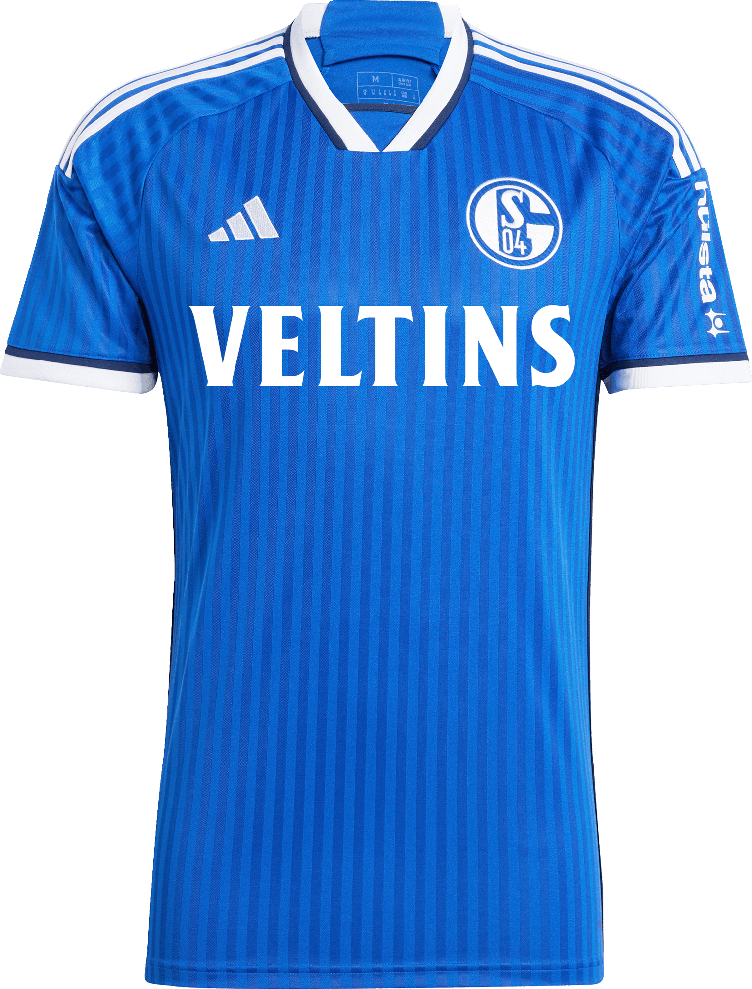 Bluza adidas FC Schalke 04 t Blanko Blau