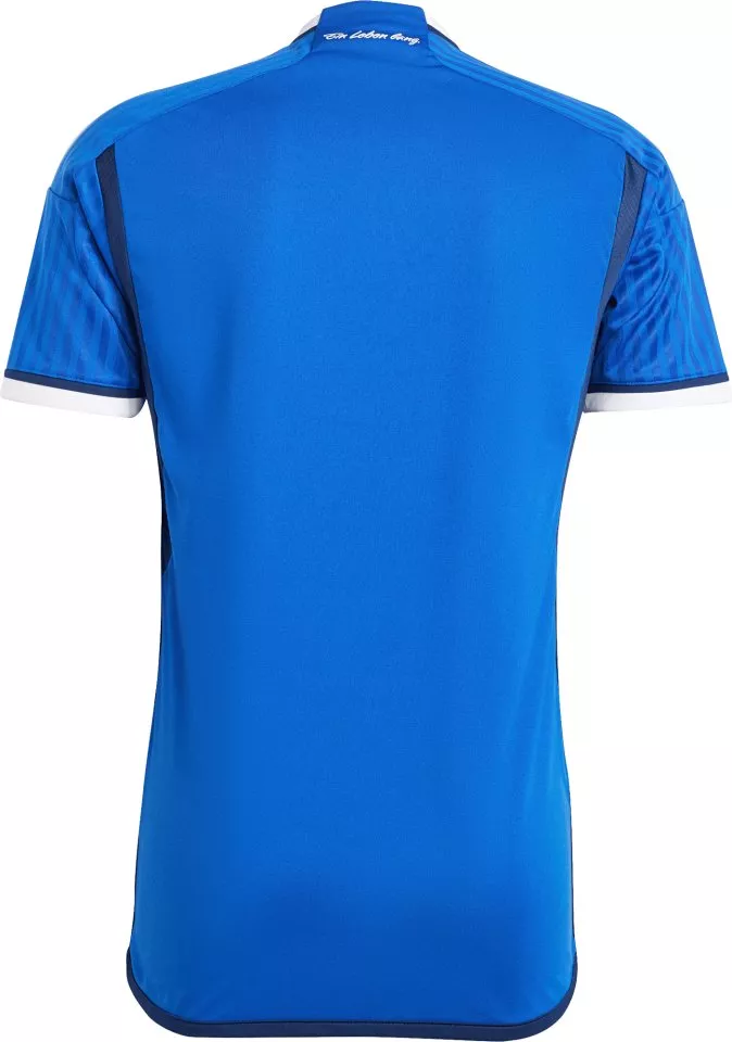 Bluza adidas FC Schalke 04 t Blanko Blau