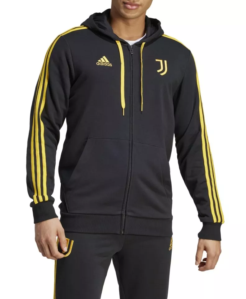Hanorac cu gluga adidas JUVE DNA FZ HD