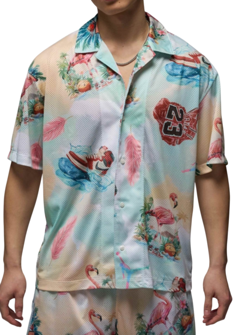 Hemd Jordan Essentials Printed Camp T-Shirt