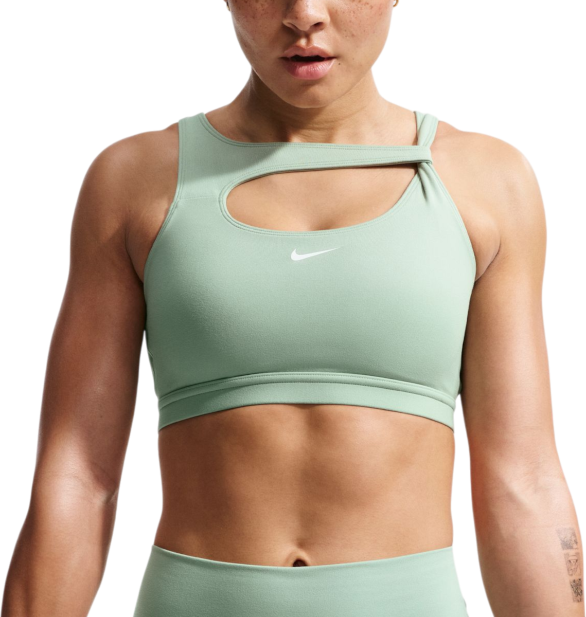 Nike One Medium Support BH, L, Groen