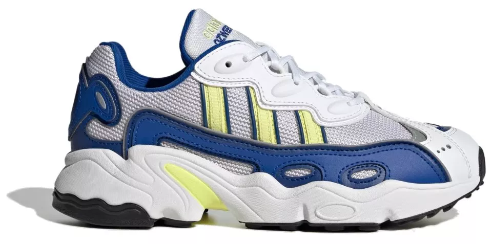 Adidas ozweego white yellow best sale