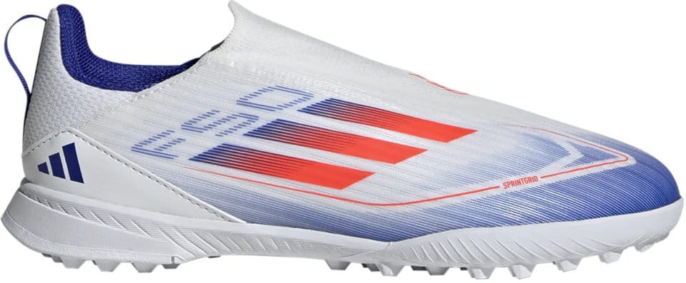 Dětské beztkaničkové turfy adidas F50 League Laceless TF