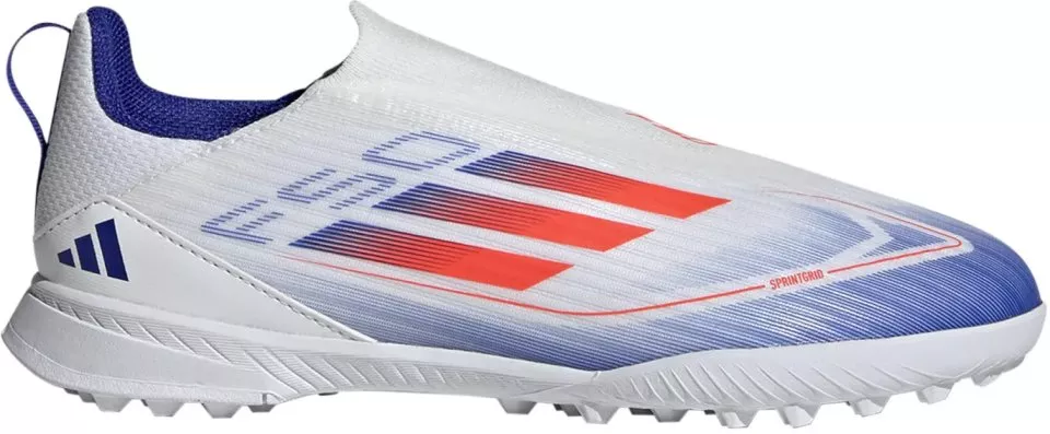 Dětské beztkaničkové turfy adidas F50 League Laceless TF