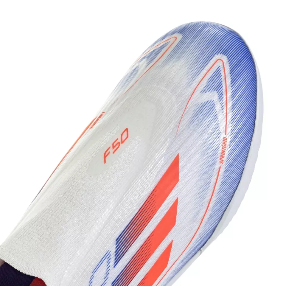 Dětské beztkaničkové turfy adidas F50 League Laceless TF