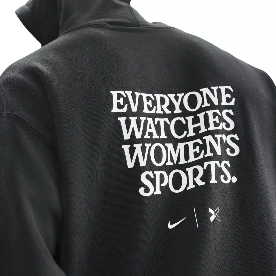 Mikina s kapucí Nike by TOGETHXR Everyone Watches Women's Sports