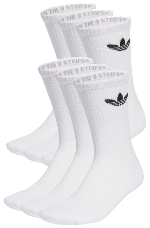 Ponožky adidas Originals Trefoil Cushion Crew (6 párů)