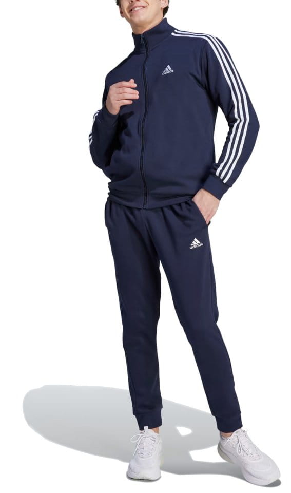 Pánská volnočasová souprava adidas Sportswear Basic 3S Fleece