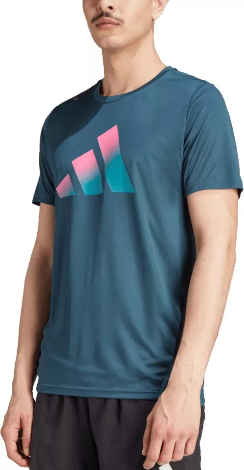 T-shirt adidas RUN ICONS 3 BAR