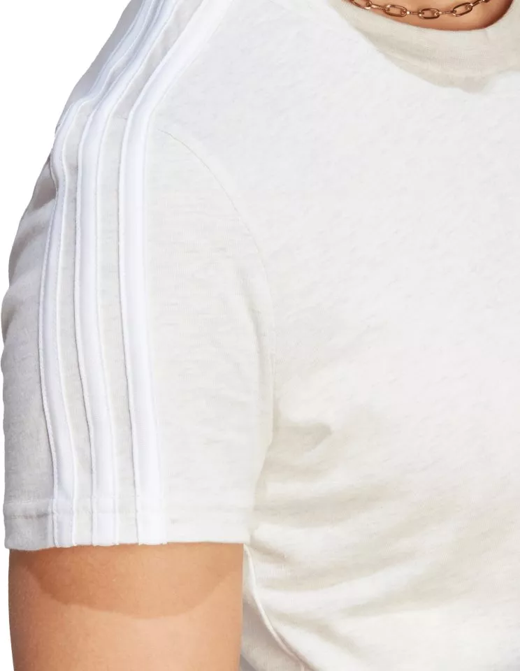 Dámské tričko adidas Sportswear Loungewear Essentials Slim 3-Stripes