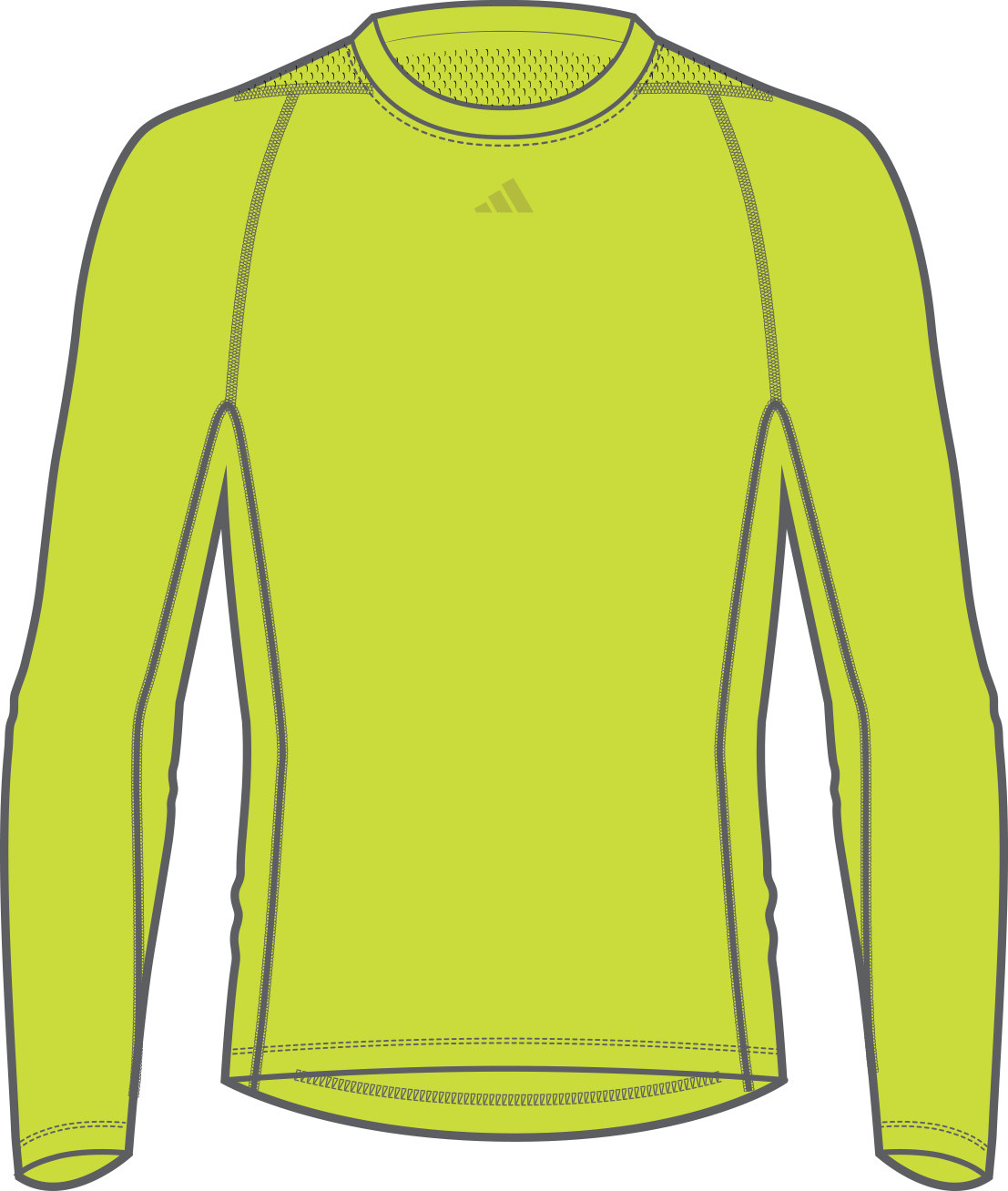 Triko s dlouhým rukávem adidas TF LS TEE M im8542 Velikost L