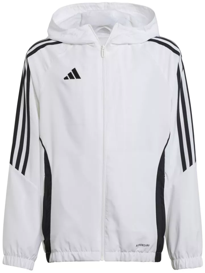 Jakke med hætte adidas TIRO24 WB Y