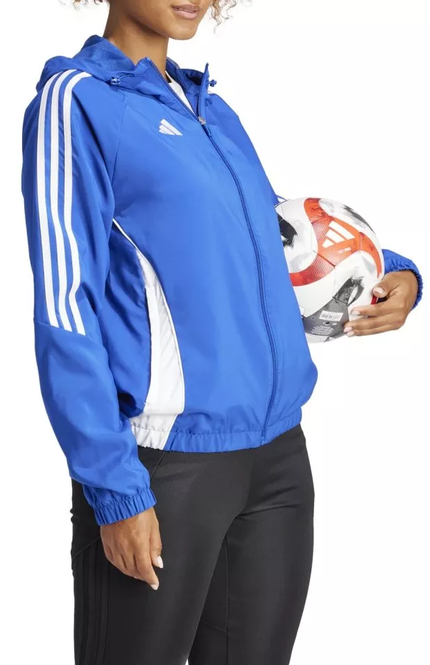 Dámská bunda s kapucí adidas Tiro 24 Windbreaker