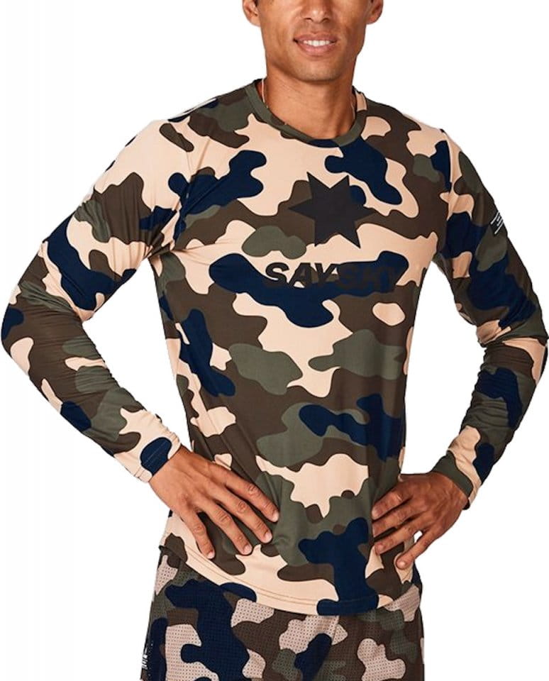 Saysky Camo Blaze Longsleeve Hosszú ujjú póló