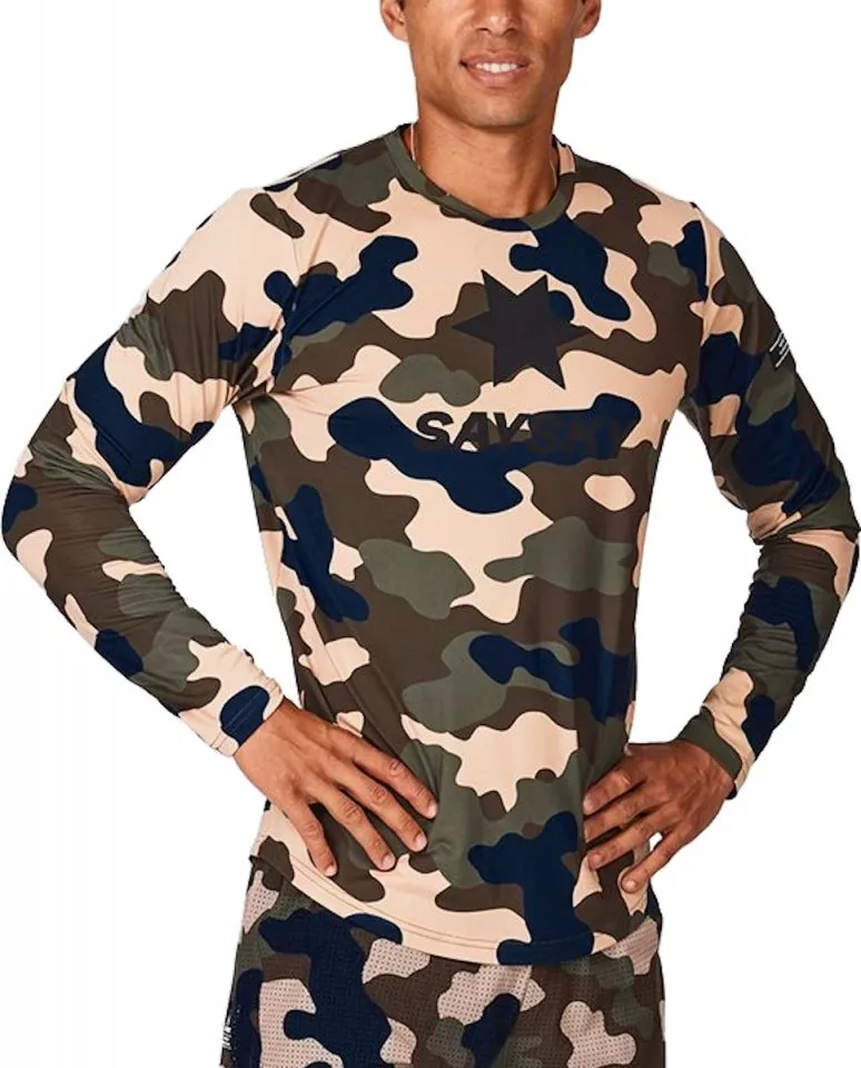 Saysky Camo Blaze Longsleeve Hosszú ujjú póló