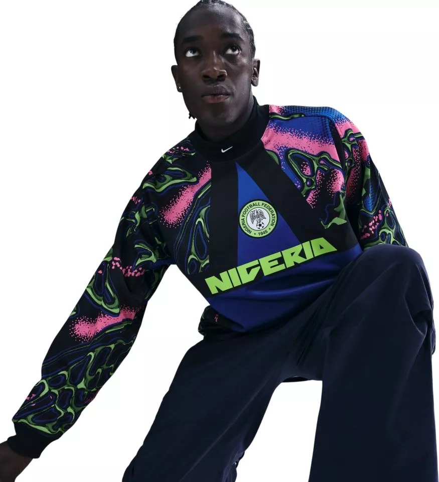Pánský brankářský dres s dlouhým rukávem Nike Nigérie Authentic