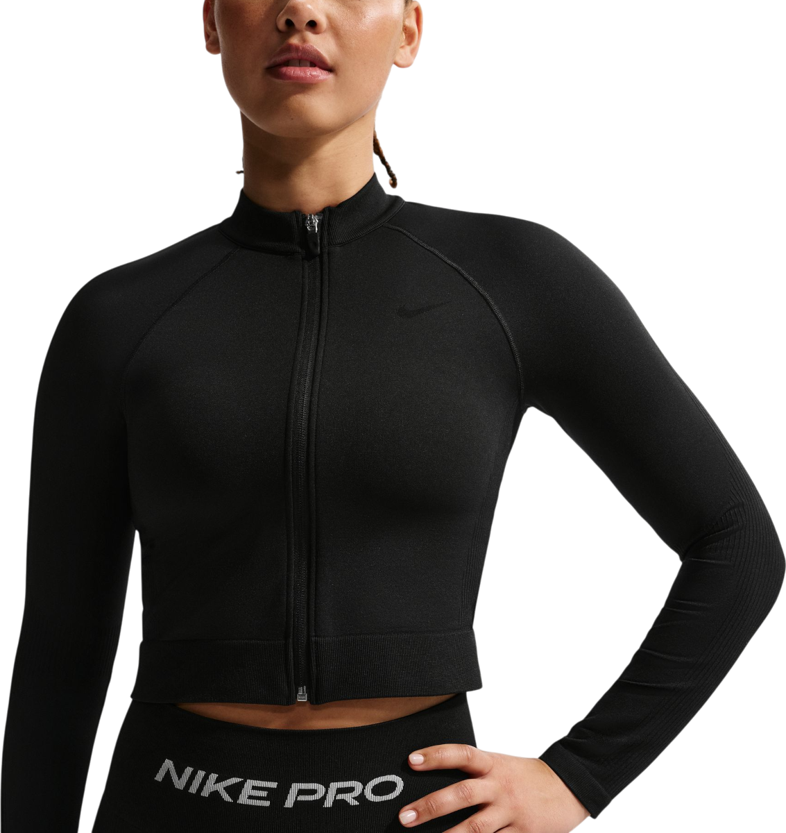 Nike Pro Sweatshirt, S, Zwart