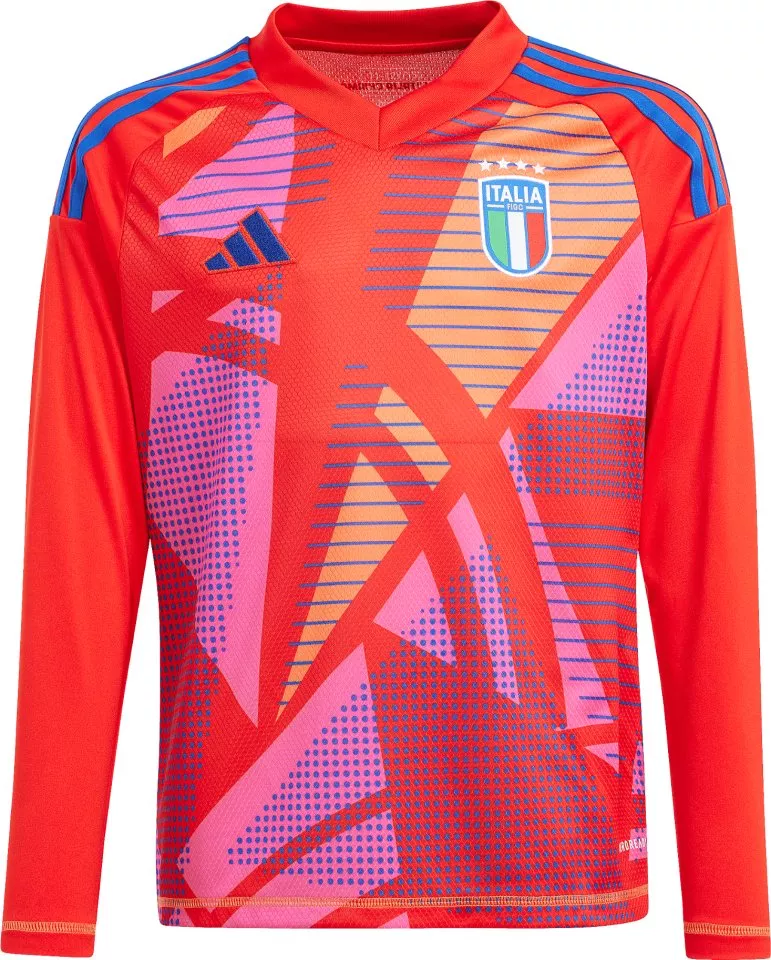Pitkähihainen paita adidas Italy Goalkeeper Long-Sleeve 2024 Kids