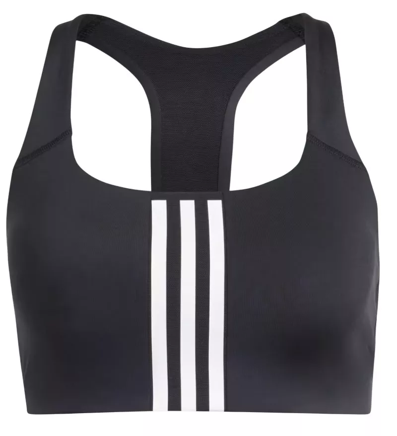 Športni modrček adidas 3S Powerimpact Training Medium-Support 3-Stripes