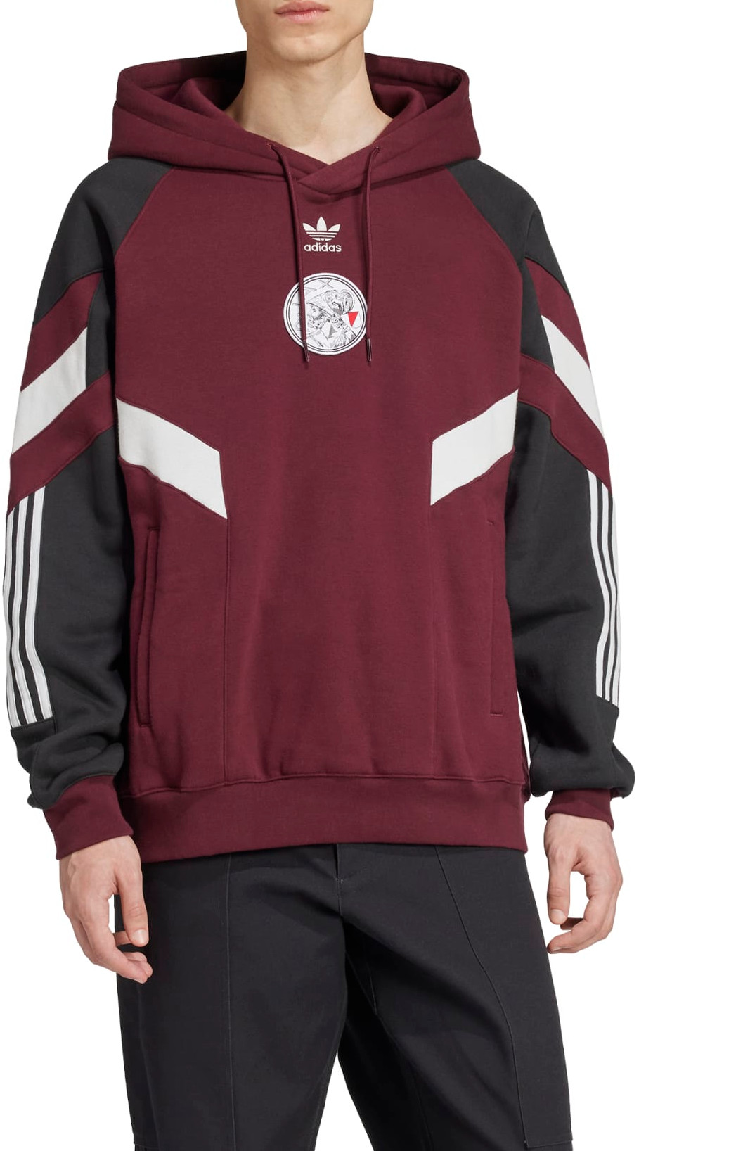 Mikina s kapucňou adidas Originals AJAX OG HD