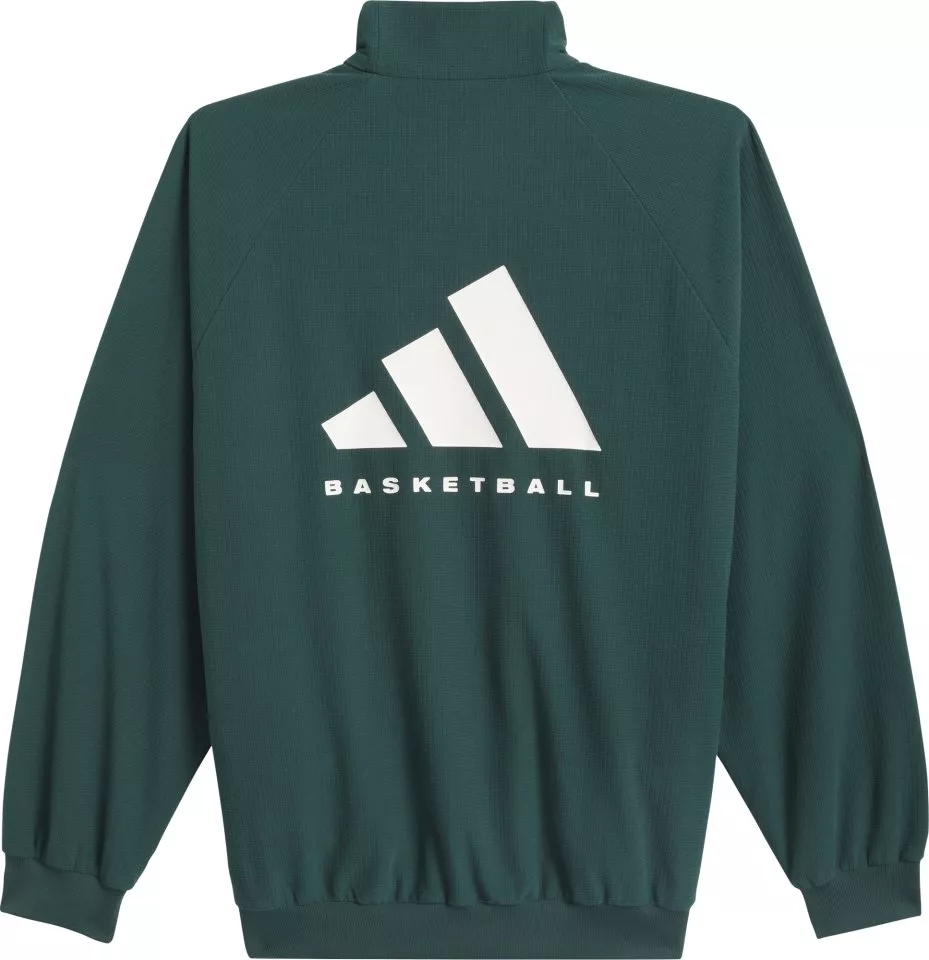 Hanorac adidas Originals Brushed Basketball Hooded Jacket
